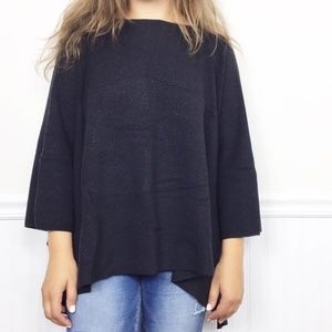 Lululemon | Black Wool Be Cozy Poncho One Size - image 1